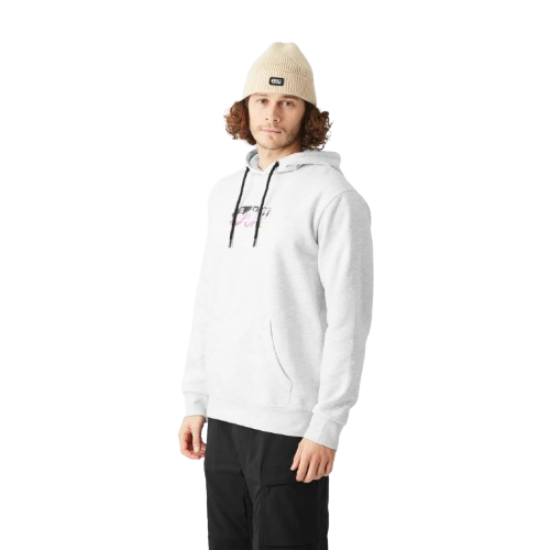 Basement camo prt hoodie grey melange