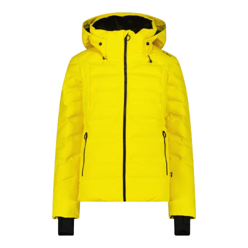 Woman jacket fix hood winter sun