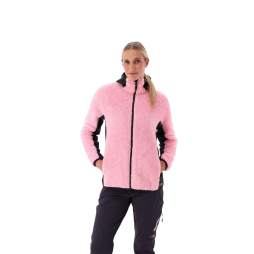 Woman jacket fix hood lotus
