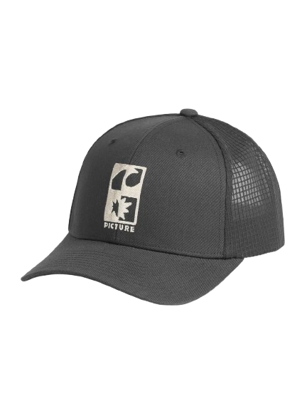 Zephyr trucker cap black