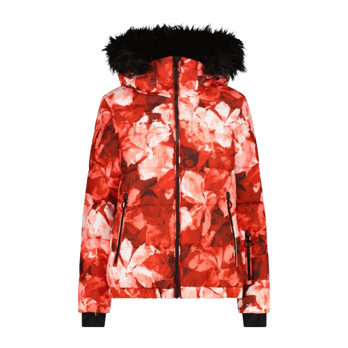 Woman jacket fix hood