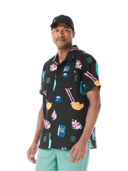 Mataikona ss shirt daily japan print