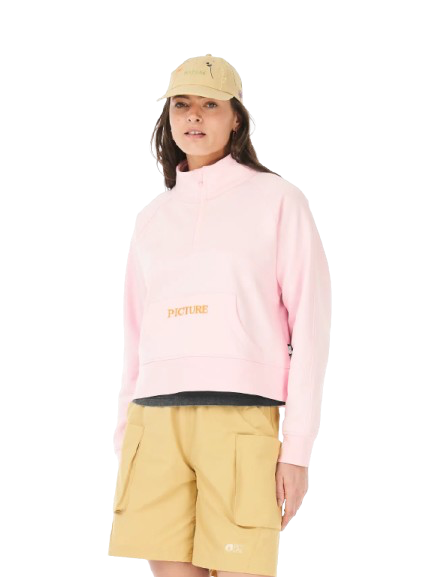 Quenda 1/2 zip sweater ballerina